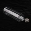 10 Pcs Empty Clear Travel Bottles with Silver Aluminum Liquids Storage Container Cosmetic Makeup Sample Packing Holder(250ml) view 3