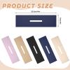 5 PCS Hair Bun Maker, Bun Makers for Women's Hair, Twist Hairs Clips, Hairs Buns Accessories for Women Long, Thick or Thin (Black+beige+khaki+pink+navy Blue) view 2