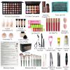 All in One Makeup Kit for Teens, Gifts for Teenagers Girls Women, Professional Makeup Set with Eyeshadow Palette Eyeliner Mascara Face Powder Concealer Foundation Lip Gloss Brush Set False Lash Kit view 2