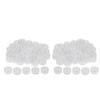 100Pcs Cream Jar Empty Jars Cosmetic Containers with Screw Lid Made of Plastic view 1