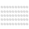 100Pcs Cream Jar Empty Jars Cosmetic Containers with Screw Lid Made of Plastic view 4