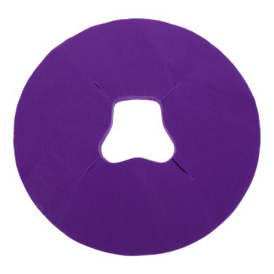 DECHOUS 400pcs Disposable Headrest Covers: 11 Inch Massage Bed Sheets With Face Hole - Non-Woven Headrest Covers For Beauty Salon And Massage Tables