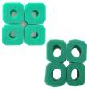 Vdaxvme 4pcs Foam Spa Reusable Washable Sponge Replacement for V1 S1 Practical Bookmarks for Women Teacher for Children Personalised for Childs for Women for Men for Men view 2