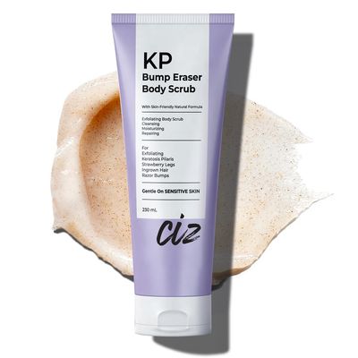 BellamiLuxx KP Bump Eraser Body Scrub: Exfoliating Keratosis Pilaris, Strawberry Skin Treatment - Smooths Rough, Bumpy, Dry Skin on Arms, Legs, Buttocks - KP Scrub Wash Helps Reduce Ingrown Hair Bumps