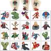 40Sheets Cartoon Avenger Temporary Tattoos for Kids Birthday Party Favors, Cute Avenger Decoration Sticker Gifts for Girl Boys Home Activity Class Prizes Carnival Christmas Rewards view 2