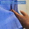 AMERICLASSIC Salon Towel  Pack of 12 16 x 27 Inches Soft 100% Cotton Hand Towels for Gym, Spa, and Workout  Multipurpose Face, Hair Drying, and Wrap Towel for Home (36, MID Blue) view 4