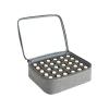 Vdaxvme Essential Oil And Nails Polished Storage Box 30 Holes With Double Zippered For Secure Storage Travel Carrying Case Compact Travel Case view 1