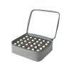 Vdaxvme Essential Oil And Nails Polished Storage Box 30 Holes With Double Zippered For Secure Storage Travel Carrying Case Compact Travel Case view 3