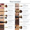 LAURA GELLER NEW YORK The Brush Vault - Ultimate Limited Edition Makeup Brush Collection - Includes Ten Must-Have Makeup Brushes for Mature Skin Makeup Application - 10 Count view 4