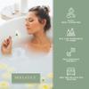 Pecksniffs Rose & Peony Foaming Bath Soak  Luxury Bubble Bath, 1L / 33.8 fl oz, Made in England view 3