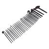 32pcs Complete Makeup Brush Set, Cosmetic Brushes Kit, Soft Dense Nylon Brush Hair for Face Powder Eyeshadow Blush, ludes Storage Bag for Makeup Beginners and Lovers view 4
