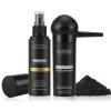 Adglamful Hair Building Fibers Kit for Thinning Hair, Hair Thickening Fiber & Hold Spray for Instant Natural Finish, Long-Lasting Coverage, Conceals Sparse Roots & Hairline- Dark Brown, 30g+120ml view 1