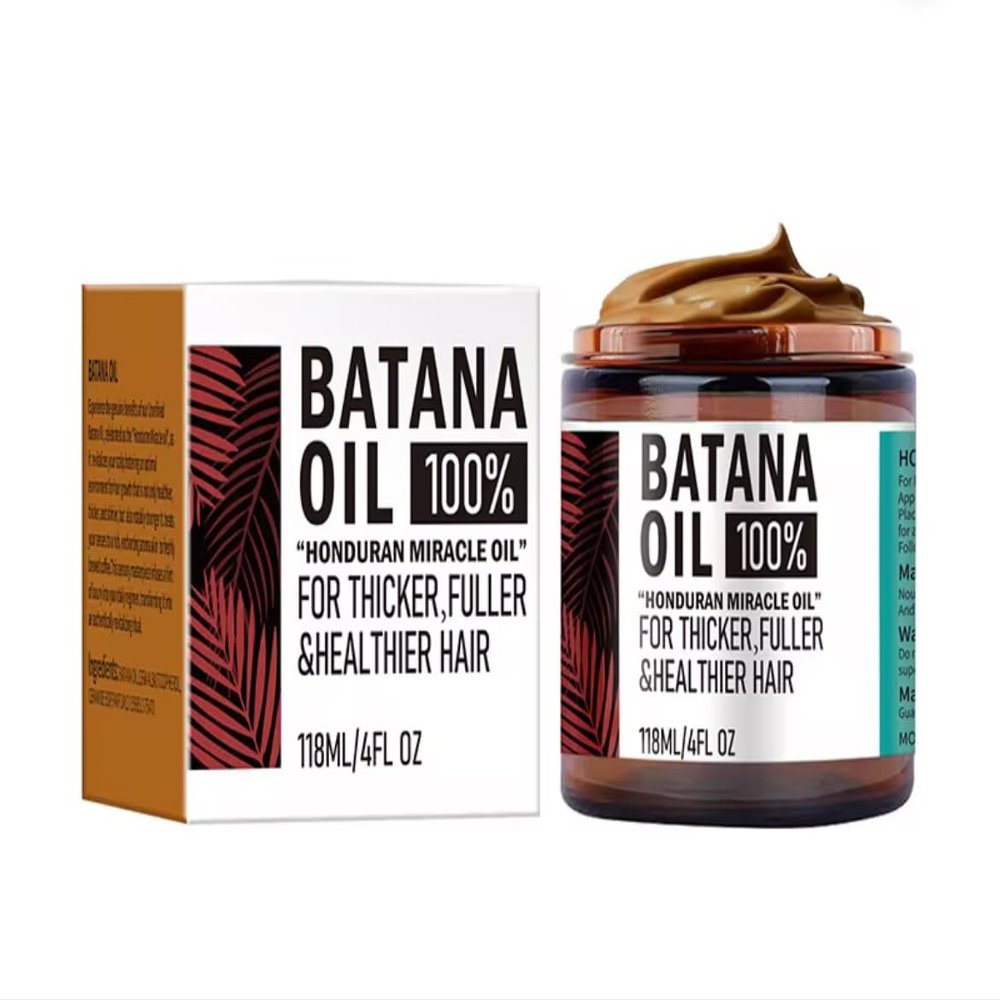 Honduran batana Oil 100% Honduran Miracle Oil for Hair Growth, Thicker and Fuller Hair Treatment, 4 fl oz