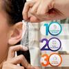200 Pcs Disposable Ear Covers & 100 Pcs Shower Caps for Women - Clear Shower Cap Reusable Waterproof Plastic Shower Cap Disposable Hair Cap for Shower view 4