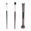 3pcs Nose Contour Brush Set, 2-in-1 U-Shaped Highlight Fluffy & Angled Tilt Eyeshadow Brush Kit for Sculpting Highlighting Blending Beginners Professionals Applicators Makeup Tool view 1