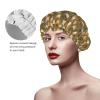Adorable Cat & Potted Plants Shower Cap Double Waterproof Bathing Shower Caps view 4