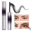 2025 New Iron Wand Mascara, Waterproof Long-Lasting 3D Curling Eyelash Iron Mascaras, Upgrade Lash Extensions Mascara Brushless Metal Wand Black Washable Metal Mascaras (Black X2) view 1