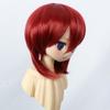 Tzncos 1/3 BJD soft hair wolf tail dome wig short wig (Deark Red) view 2