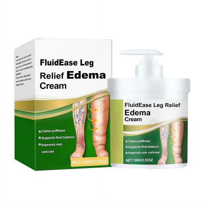 Leg Therapy Edema Cream, Edema Relief Leg Treatment for Legs And Feet Daily Nourishment