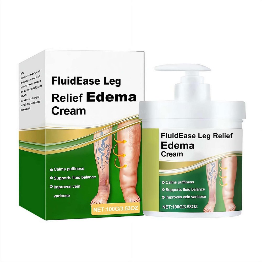 Leg Therapy Edema Cream, Edema Relief Leg Treatment for Legs And Feet Daily Nourishment