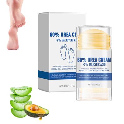 60% Urea Hydrating and Anti-Cracking Foot Cream, 2025 Upgraded Moisturising and Relieves Cracking and Dryness Foot Cream, Foot Lotion Heel Stick Repairs and Hydrates Dry and Cracked Feet and Hand (1)