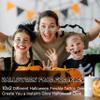 20 Pcs Halloween Face Gems Glitter Freckles Tattoos - Waterproof Face Jewels with Pumpkin Ghost Designs - Sparkling Face Makeup Stickers for Women, Kids, Party & Rave Supplies view 4