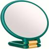 40x Magnifying Mirror, Travel Hand Mirrors with Handle - Double Side Handheld Mirror with 1X 40X Magnification & Adjustable Handle/Stand, Hand Held Foldable Travel Mirror for Makeup (Green) view 1