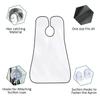 Beard Bib Apron for Men - Beard Trimming Catcher for Shaving with 5Pcs Eyebrow Facial Razors & 3 Suction Cups Waterproof Non-Stick Hair Catcher Grooming Cloth Gifts for Men Him Boyfriend view 4