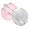 2Pcs Resin Nail Art Palette, Nail Painting Mixed Color Palette Polish Palettes with Stainless Stirring Rod Art Painting Mixed Color Palettes with Spatula Gilded Edge Mixing Tray (Pink+Grey) view 1