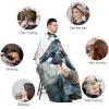 A Pair of Harlequin Ducks Hair Cutting Cape for Adults Salon Barber Hairdresser Stylist Capes with Adjustable Snap Closure view 3