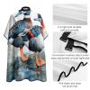 A Pair of Harlequin Ducks Hair Cutting Cape for Adults Salon Barber Hairdresser Stylist Capes with Adjustable Snap Closure view 4