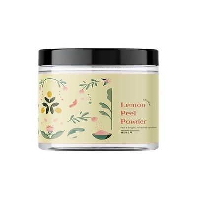 Lemon Peel Powder- 175 Gm Defence From Tan & Oily Skin|In Plastic Jar 6.17oz