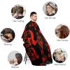 Back in USSR Hammer Hair Cutting Cape for Adults Salon Barber Hairdresser Stylist Capes with Adjustable Snap Closure view 3