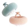 2pcs Suction Cup Shower Ball, Bath Sponge Sunflower Design - 2 in 1 Body Scrubber, Suction Cup Cleaning Brush Mesh Scrubber for Home Hotel Spa Gym Post-Workout Bath Time view 1
