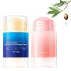 Moisturizing Foot Ointment Stick, 60% Urea Anti-Cracking Cream for Dry Cracked Heels and Feet, Hydrating Care for Women Men (Blue+Pink,1 Ounce (Pack of 1)) view 1