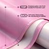 ASTONFOG 70 * 32 Inch Lash Bed Cover, PU Leather Massage Table Bed Cover, Waterproof Wax Table Cover Non-Sticky Sugaring and Waxing Pad for Grafting Eyelash Beds Massage Tables, SPA, Beauty (Pink) view 4