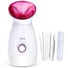 Wolady Facial Steamer Large 3-in-1, Towel Warmer & Humidifier Mode, Nano-Ionic Face Steamer with Skin Care Tools, Facial Pores Deep Cleaning, Warm Mist Home Sauna Spa for Women, Birthday Gifts view 1
