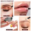 500pcs Eyeshadow Applicators Eye Shadow Brush Disposable Eyeshadow Applicator Sponge Tip Chrome Nail Powder Applicator Brushes Make up Applicators Double Sided Sponge Foam for Women view 4