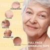 Face Tape, Face Lifting Tape for Wrinkle, Wrinkle Tape for Face, Kinesiology Tape for Face, Anti-Wrinkle Tape Facial Myofascial Lift Tape (Pink) view 3