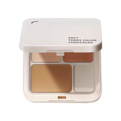 Concealer Palette - Cream Contour Palette | 3 Color Face Corrector | Long Lasting Pot Concealers | Foundation Makeup | Corrector Face Tone For Blemishes Redness Dark Circles Skin Beauty