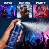 Body Glitter Spray for Kids,Glitter Spray for Hair & Body & Face, Hairspray for Clothes, Hair Glitter Waterproof Long-Lasting Shimmer Festival Rave Makeup Prom (Silver) view 2