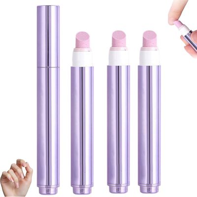 3-in-1 Nail Care Pen, Cuticle Pusher Nail Oil Pen with Ceramic Tip, Cuticle Treatment for Dry and Damaged Nails, Strengthen Brighten Nails Care(3Pcs)