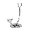 jojomis Straight Razor Stand Curved Metal Holder with Polished Finishing for Most Standard Sized Razors, Compact Bathroom Organizer view 1
