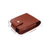 DECHOUS Mini Lipstick Storage Box with Mirror PU Lipstick Holder Bag Travel Makeup Organizer Portable Cosmetic Protective Sleeves for Travel Purse Accessories view 2