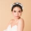 Healvian Mermaid Headband: Mermaid Tiara Crown - Seastar Shell Pearl Bridal Headpiece - Shell Hair Accessories for Women and Girls Beach Wedding Party view 4