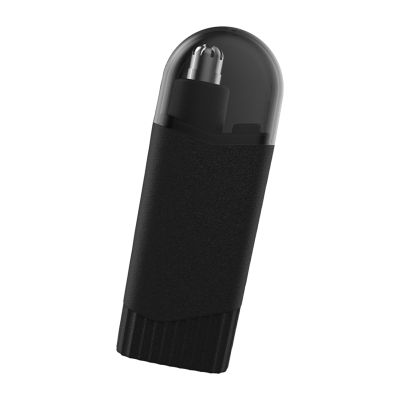 Electric Nose Hair Trimmer for Men and Women Rechargeable Painless Washable Head 3D Cutter Portable Personal Grooming Tool- Black