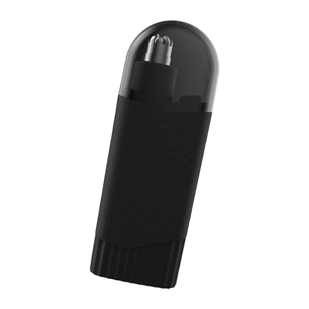 Electric Nose Hair Trimmer for Men and Women Rechargeable Painless Washable Head 3D Cutter Portable Personal Grooming Tool- Black