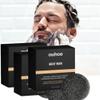 Full Gray Coverage, Natural Black & Beard Dye - Easy Application for Gray Hair with Sesame, Charcoal and Ginseng Extract for Silky Smooth Hair and Natural Shine - 2 pcs view 4
