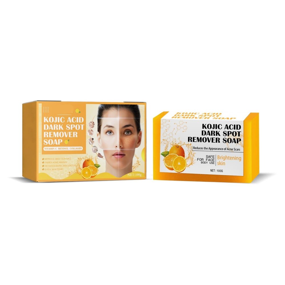 Gentle Facial Cleanser Soap - Deep Cleans Pores, Exfoliates, Fades Blemishes, Smooths Skin | Daily Skincare Bar(3PCS)