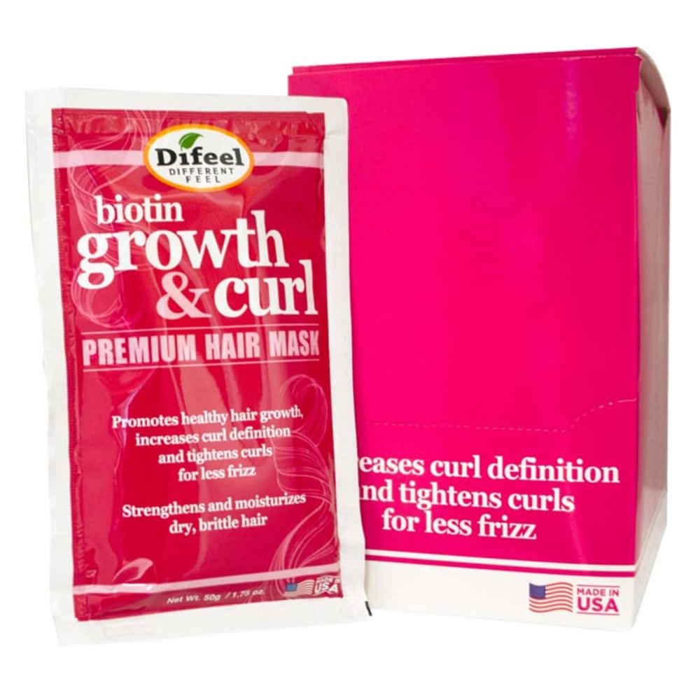 (1pc) PREM/HAIR MASK 1.75 OZ BIOTIN GROWTH/CUR